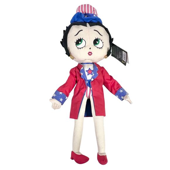 Vintage Betty Boop Plush Dolls Lot Of 10 Christmas Cowgirl Red Pink Dress Groovy - Picture 13 of 16